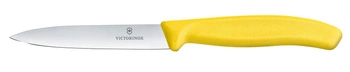 Švýcarský nůž na zeleninu Swiss Classic žlutá čepel o délce 10 cm | VICTORINOX 6.7706.L118