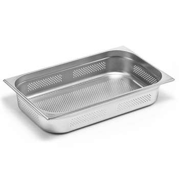GN 1/1 hluboká 10 cm perforovaná nádoba z nerezové oceli FORGAST FG04710