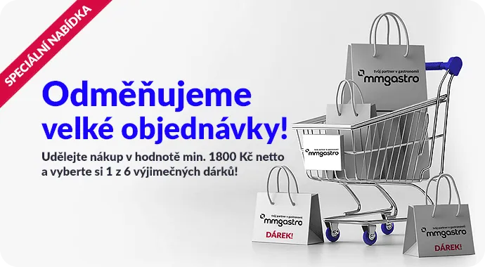 Odměňujeme velké objednávky!