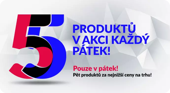 5 produktů v akci každý pátek