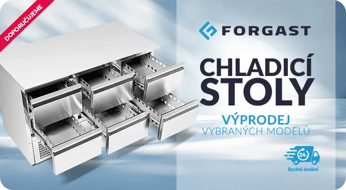 Chladicí stoly FORGAST