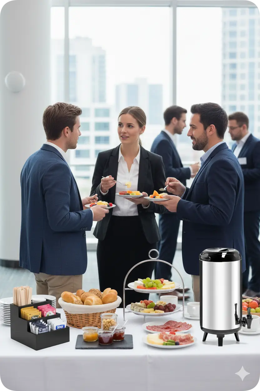 Moderní bufet v gastronomii – stylová řešení pro restaurace, hotely a eventy