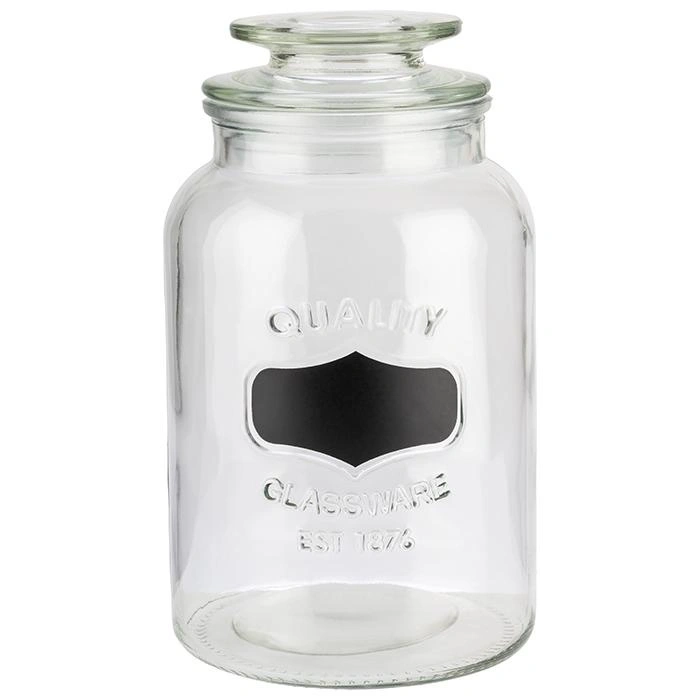 Skladovací dóza s tabulkou 12x21 cm, 1.5 l | APS 82267