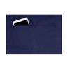 Základní kuchařská zástěra 75 x 90 cm s kapsou a přezkou, tmavě modrá | KARLOWSKY BLS 5-10-Stck