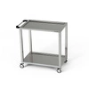 Nerezový vozík se 2 policemi 120x50x85 cm | FORGAST