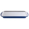 Podnos s chladicím vložkou a víkem, modrý 43x29x14 cm | APS 9090