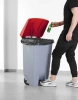Víko na odpadkový koš 120 l, červené | HENDI 873496