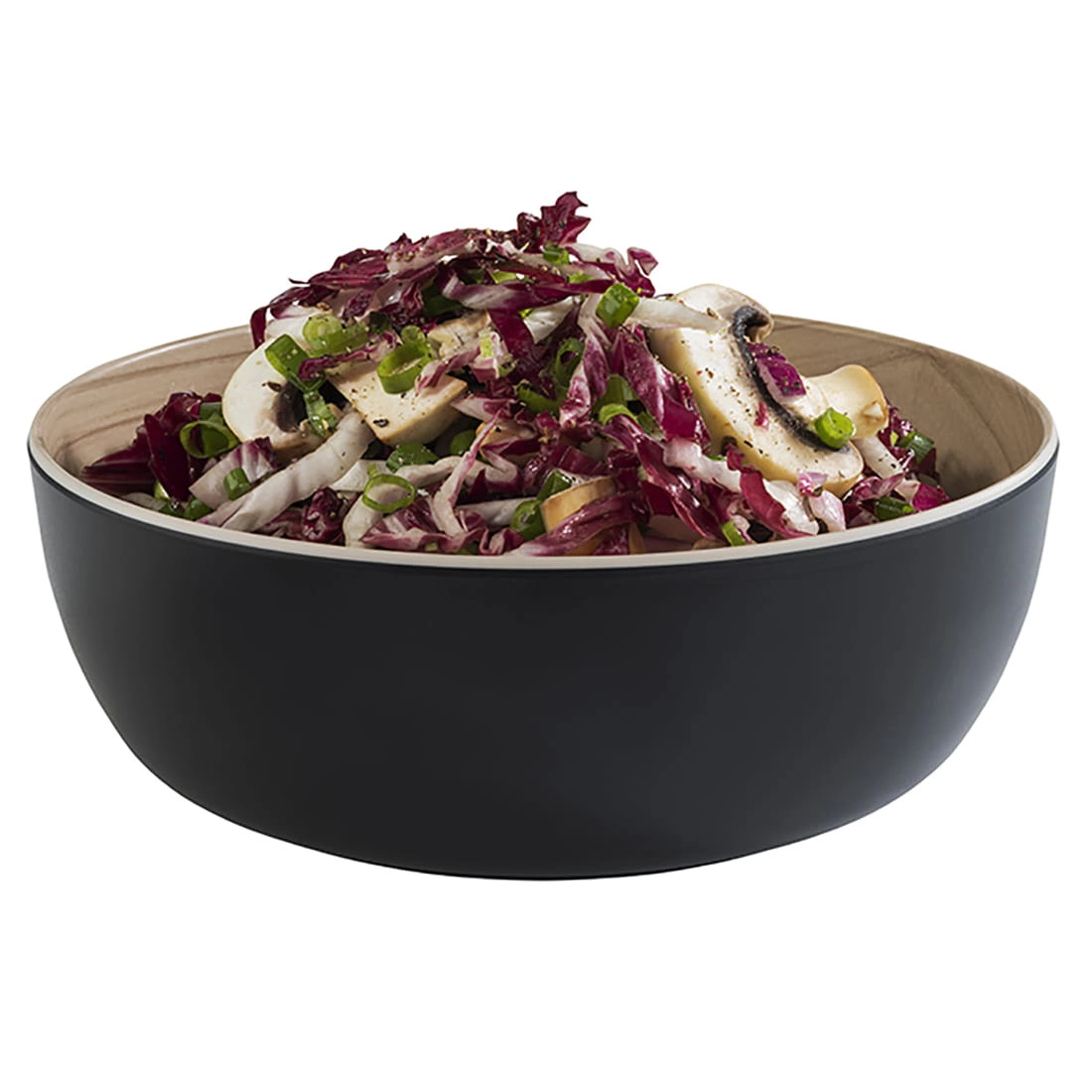 Miska melaminová FRIDA černá prům. 21,5 cm | APS 84933