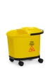Kbelík na mop, 16 l na vozíku s kolečky | HENDI 873397