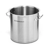 Vysoký hrnec z nerezové oceli s poklicí, 98 l, průměr 50 cm | FORGAST FG02098