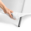 Potah na koktejlový stůl 80 cm bílý | FORGAST FG03821