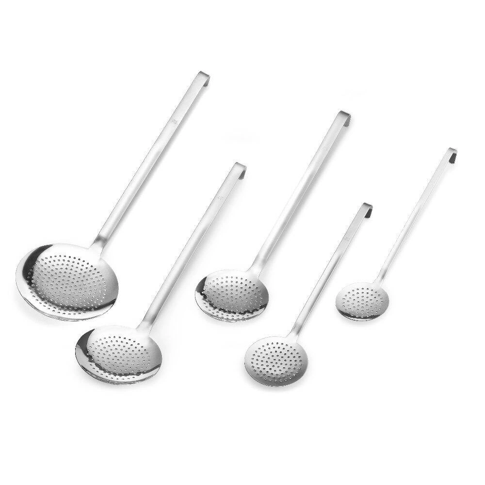 Cedník monobloková lžíce, průměr 14 cm, délka 41,5 cm | FORGAST FG11141