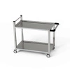 Nerezový vozík se 2 policemi 110x70x85 cm | FORGAST