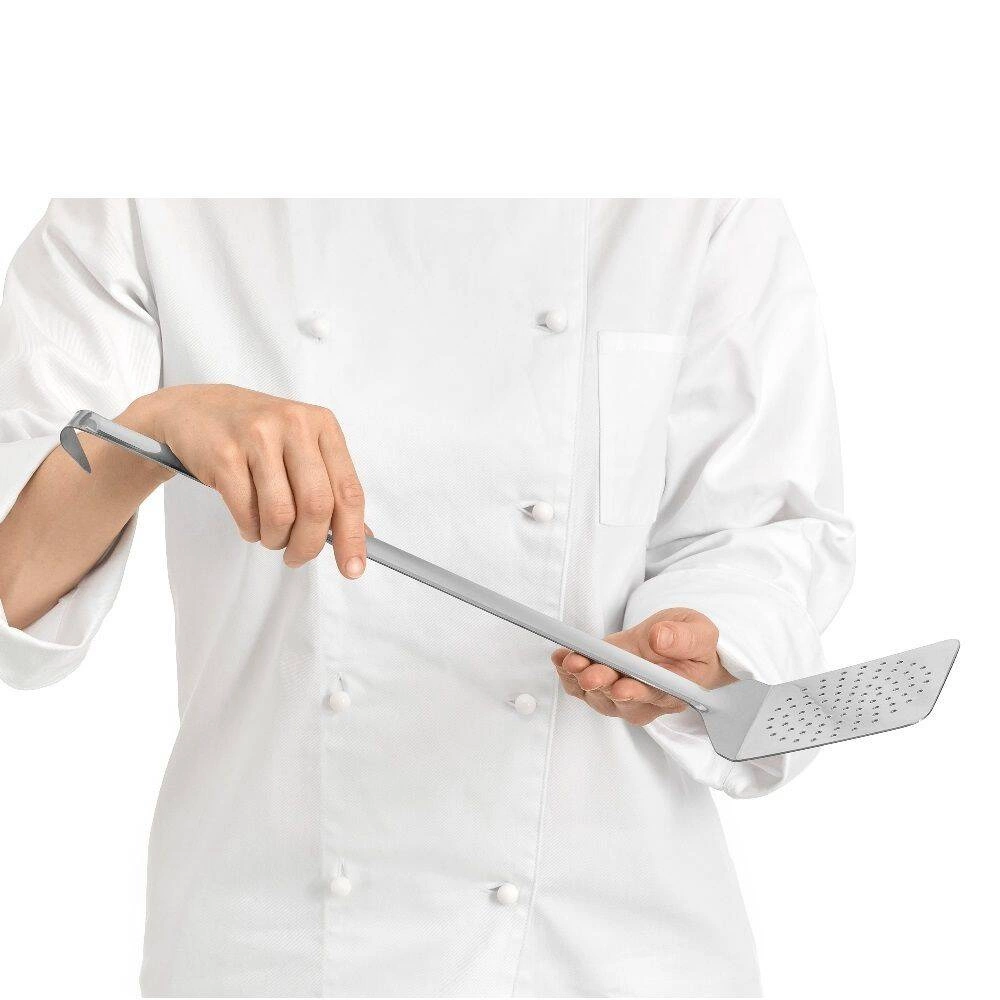 Perforovaná obracečka, 11,5x11,5 cm, délka 54 cm | FORGAST FG11230