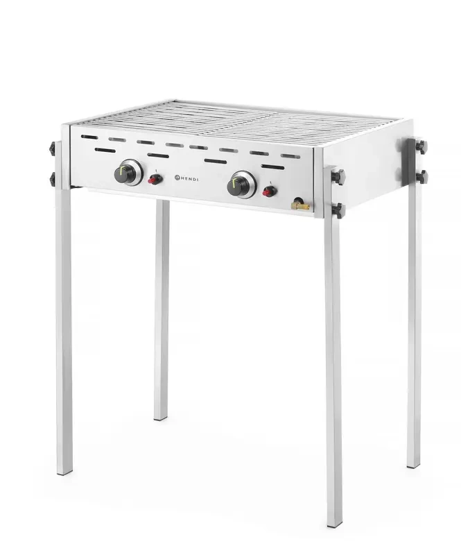 Plynový gril Roast-Master Pro, 11,6 kW, dvě zóny | HENDI 148808