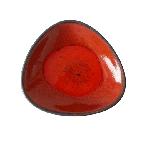 Hluboký talíř Delta Cristall rubín 24 cm | KERA KERAMIKA 15.6.RUBIN