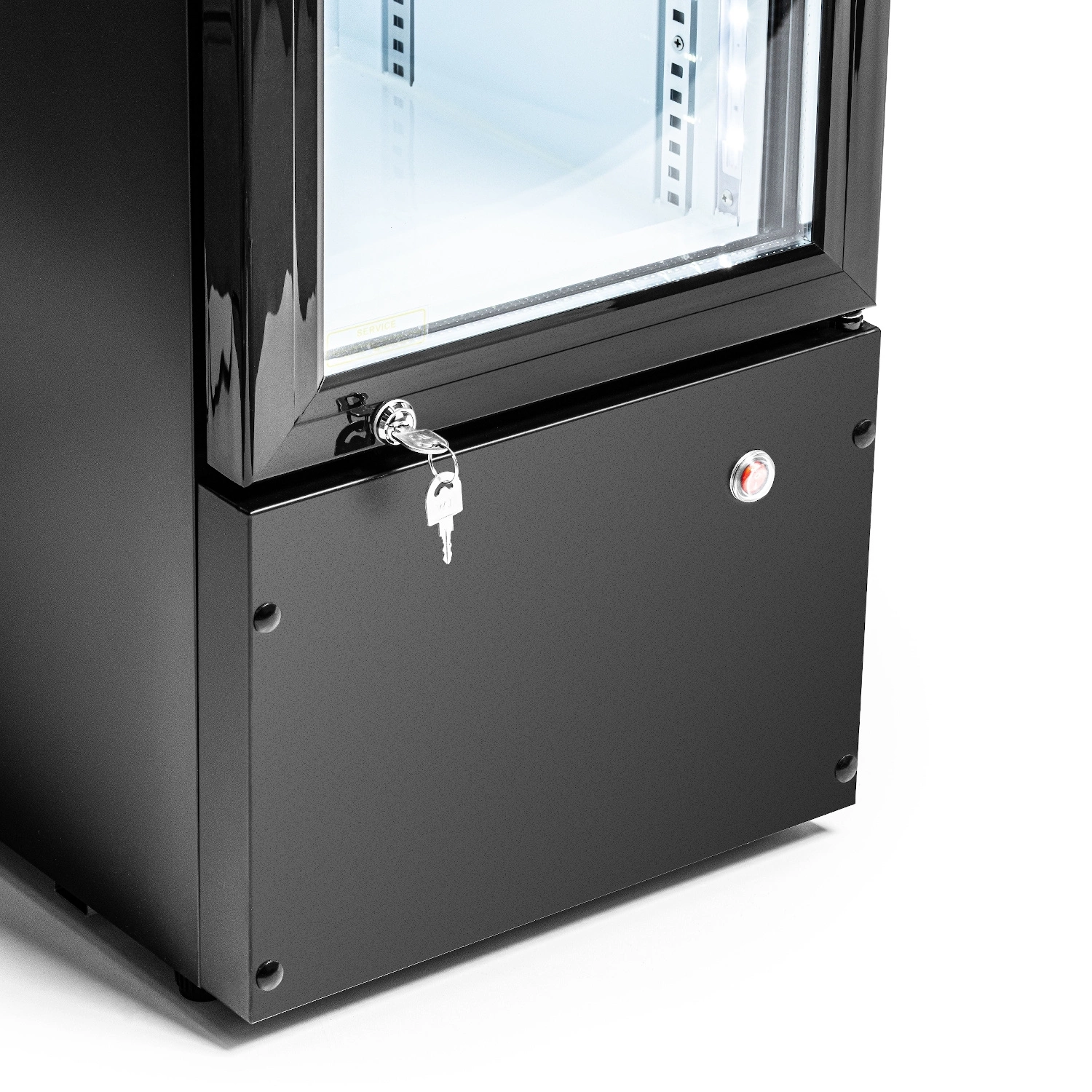 Barová chladnička na nápoje, se zámkem, 160 l | FORGAST FG07237