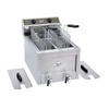 Elektrická fritéza 2-komorová s kohoutkem, 2x8 l, 230 V, 6 kW | ROLLER GRILL RFE 8 D MONO
