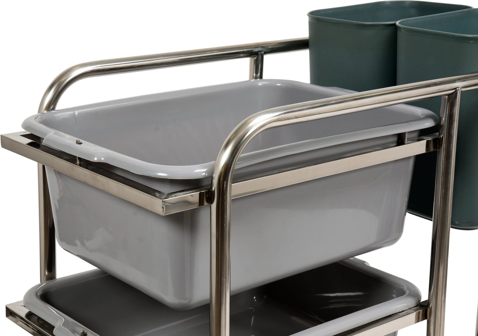 Servírovací vozík 3policový s 5 nádobami | YATO YG-09101