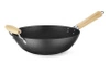 Pánev Wok s dřevěnou rukojetí, ø 32 cm HENDI 627907