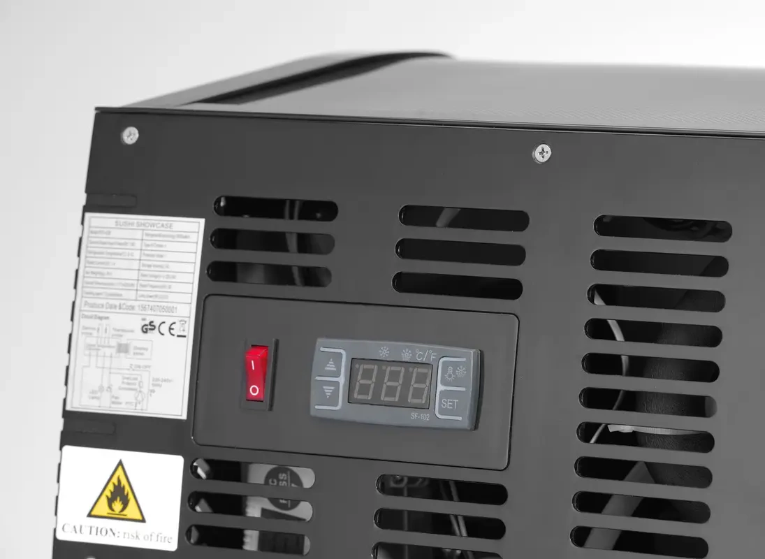 Chladicí vitrína na sushi, 6 GN 1/3, 0–12°C, 152,9x42,6x29,6 cm, 0,19 kW | ARKTIC 274088