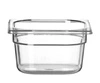 GN 1/6 kontejner 10 cm hluboký z polykarbonátu | HENDI 861721