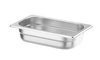 GN 1/4 hrnec 6,5 cm hluboký z nerezové oceli PROFI LINE | HENDI 801635