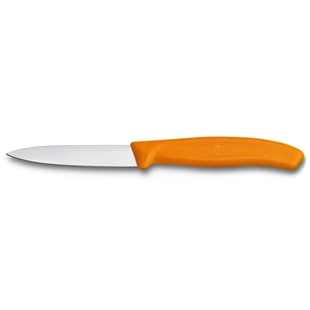 Švýcarský nůž na zeleninu Swiss Classic oranžový Délka čepele 8 cm | VICTORINOX 6.7606.L119