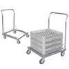 Vozík pro přepravu košů do myček, 60x60x88 cm | CONTACTO 8107/600