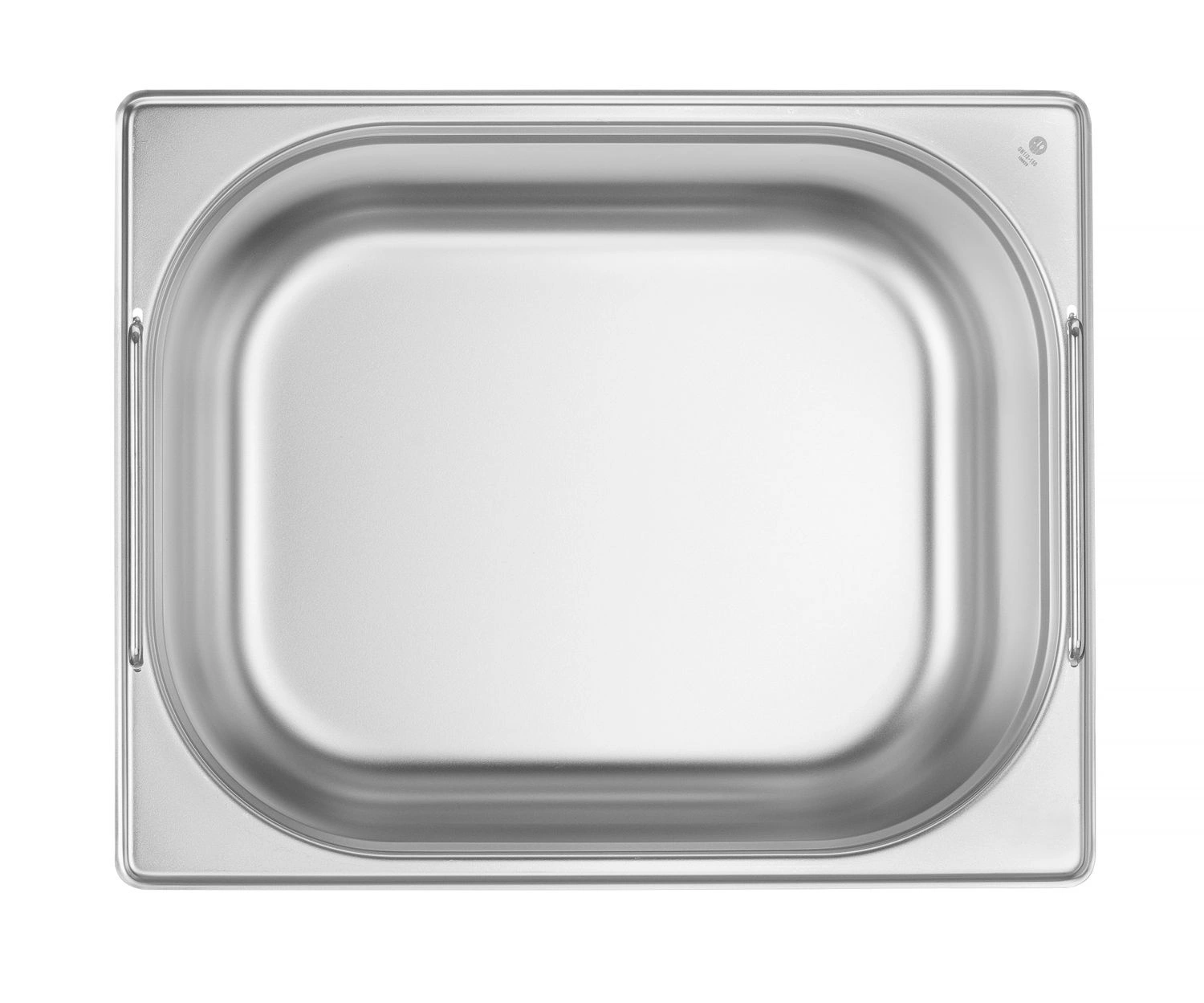 Ocelová nádoba GN 1/2, 15 cm hluboká s držadly HENDI 817346