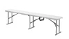 Skládací lavice pro catering - 183x30x43 cm | HENDI 811191
