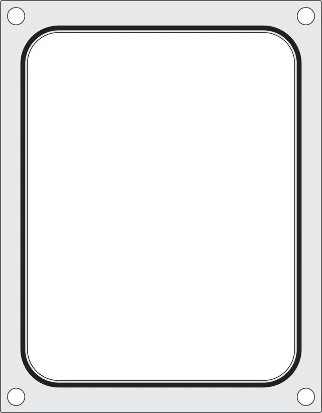 Těsnicí matrice, 25x19,5 cm | HENDI 805572