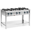 Gastronomická plynová kuchyně 6-hořáková, 34,4 kW | FORGAST FG09456
