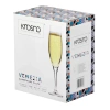 Skleničky na šampaňské Venezia, 210 ml - sada 6 kusů | KROSNO F578235020059000