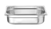 Kontejner GN 2/3 hluboký 10 cm z nerezové oceli BUDGET LINE | HENDI 800232