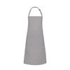 Kuchařská zástěra Basic 75 x 90 cm s kapsou a přezkou čedičově šedá | KARLOWSKY BLS 5-90-Stck