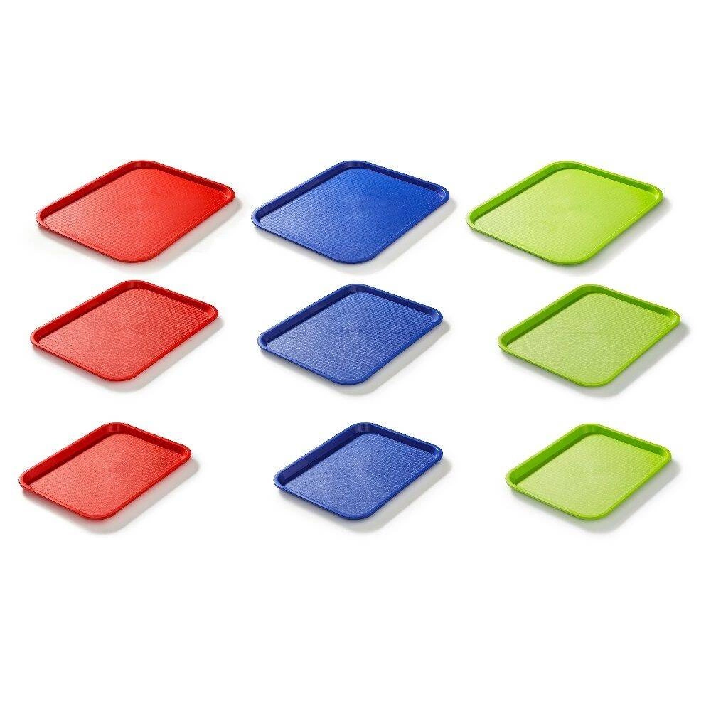 Tác na rychlé občerstvení červený Rozměry 35x25 cm | FORGAST FG12501