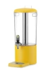 Dávkovač na džusy, UNIQ, navržený Robertem Bronwasserem, 8L, žlutý, 318x216x(V)532mm | HENDI 425039
