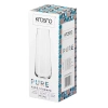 Karafa na vodu, váza Pure, 24 cm, 1,2 l | KROSNO GLASS F73C735024001000