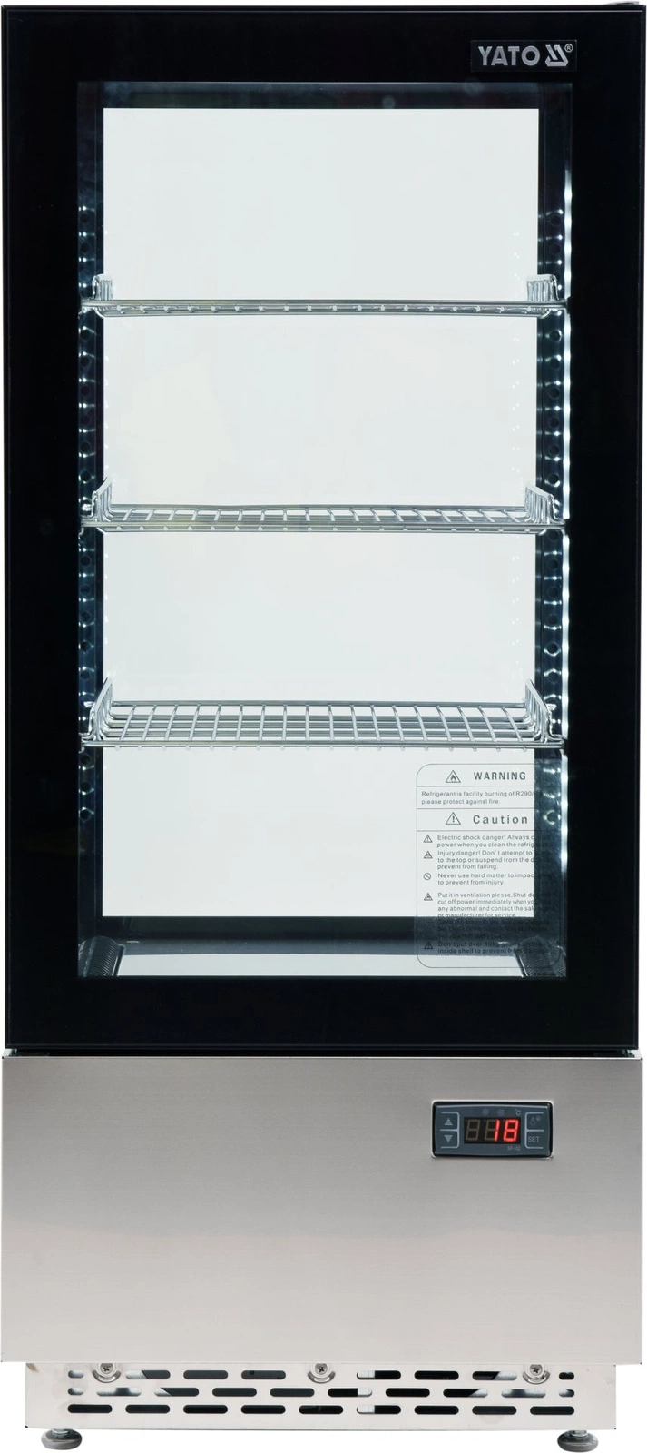 Chladicí vitrína 78 l černá | YATO YG-05060