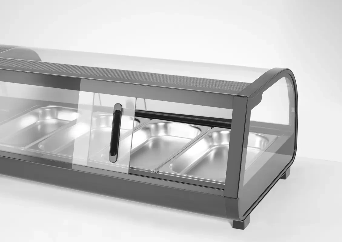 Chladicí vitrína na sushi, 6 GN 1/3, 0–12°C, 152,9x42,6x29,6 cm, 0,19 kW | ARKTIC 274088