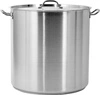 Vysoký hrnec z nerezové oceli – objem 98,2 l s poklicí | YATO YG-00010
