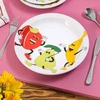 Porcelánový mělký talíř Kids Modermo 24 cm | MODERMO MP054