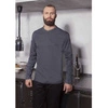 Kuchařská košile Performance s dlouhým rukávem antracitová | KARLOWSKY TM 6-5