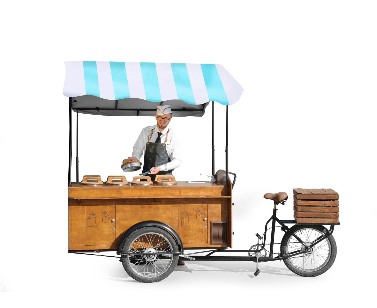 Víko pro zásobník na zmrzlinu HENDI 802076