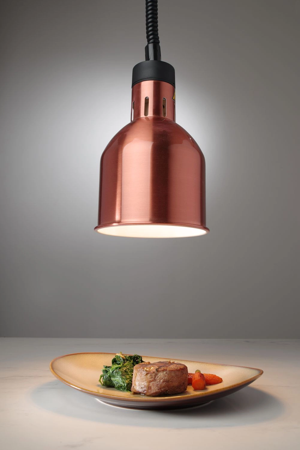 Válcová závěsná lampa na ohřívání potravin | HENDI 273890