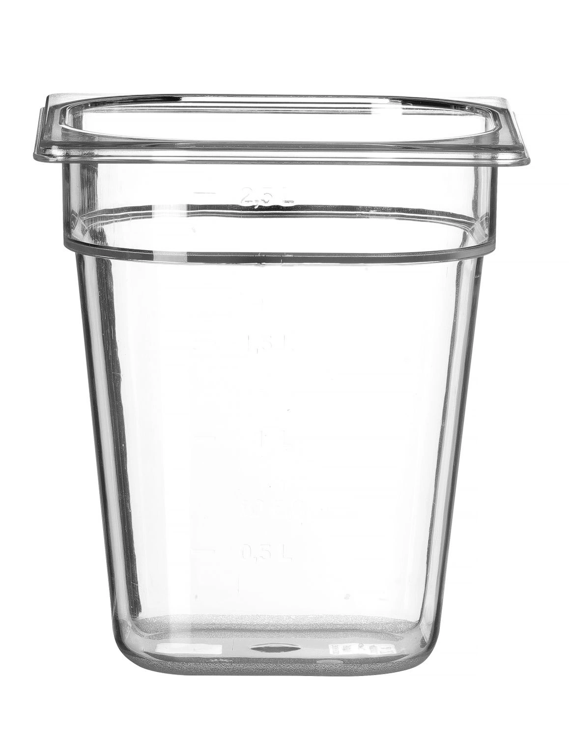 GN 1/6 hluboká 20 cm polykarbonátová nádoba HENDI 861707