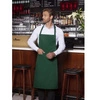 Kuchařská zástěra Basic 75 x 90 cm s kapsou a přezkou lesní zelená | KARLOWSKY BLS 5-32-Stck