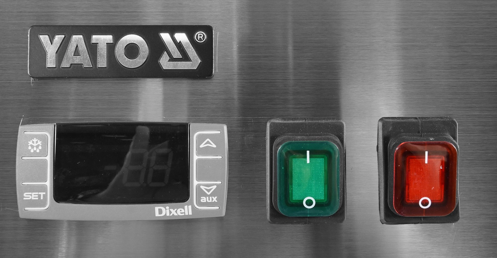 Chladicí stůl 2dveřový prosklený | YATO YG-05252