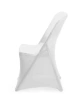 Potah na cateringovou židli, bílý, 54x44x84 cm | HENDI 816363